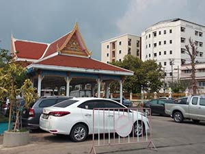 บริเวณทำบุณวัดจันทร์ประดิษฐาราม