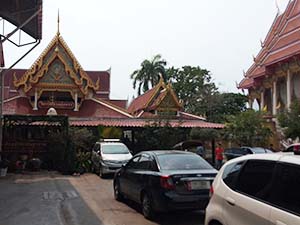 บริเวณทำบุณวัดจันทร์ประดิษฐาราม