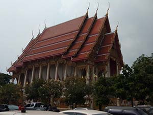 บริเวณทำบุณวัดจันทร์ประดิษฐาราม