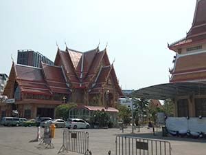 บริเวณทำบุณวัดหัวลำโพง