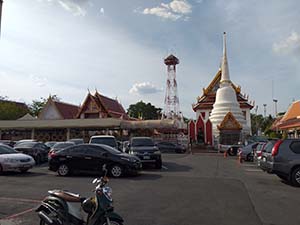 บริเวณทำบุณวัดเวฬุราชิณ