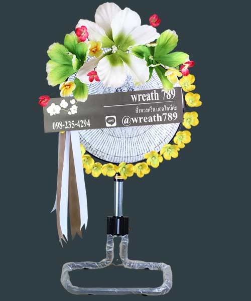 พวงหรีดพัดลมอุตสาหกรรม 18 นิ้ว