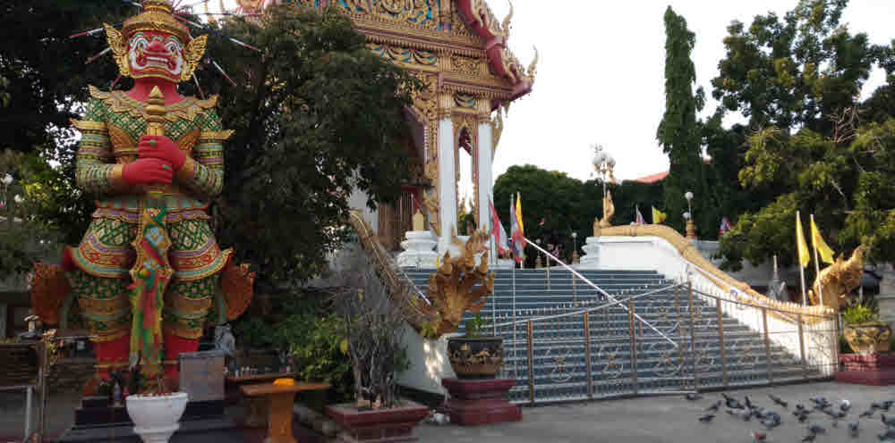 บริเวณวัดสีกัน